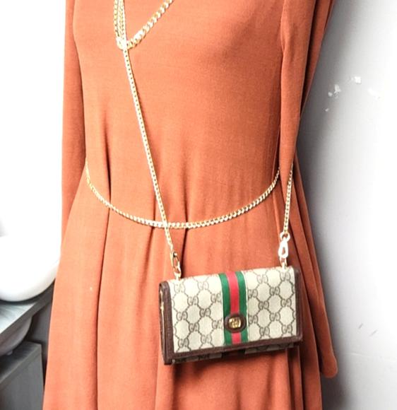 100% Authentic Gucci web sherry line wallet - Picture 2 of 10